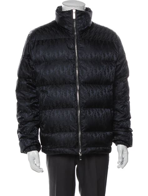 christian dior puffer jacket mens|Dior oblique puffer jacket.